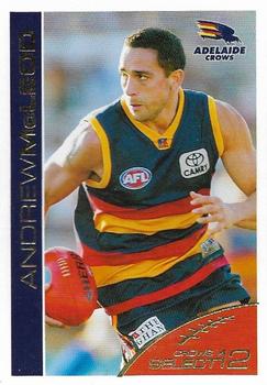 2005 Select The Advertiser-Sunday Mail AFL - Select 12 (Adelaide Crows) #2 Andrew McLeod Front